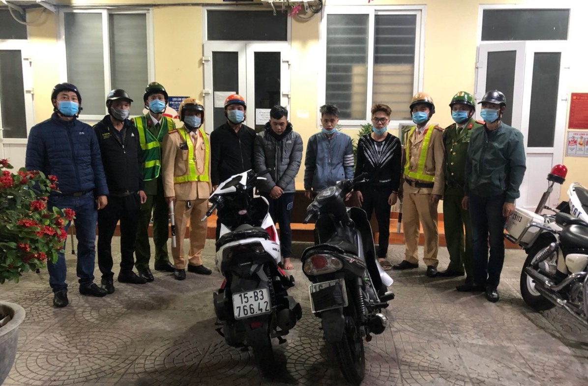 Công an quận Hồng Bàng: Tiếp tục tạm giữ 3 đối tượng vi phạm quy định về trật tự an toàn giao thông